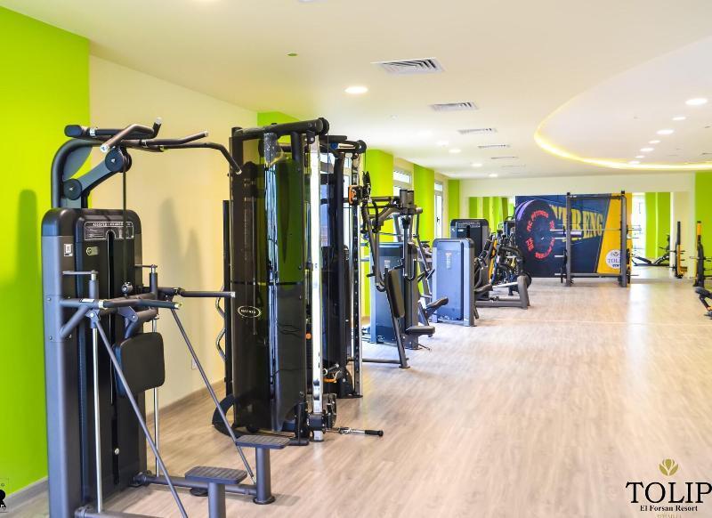 Tolip El Forsan Hotel Ismailia Bagian luar foto The gym at the hotel