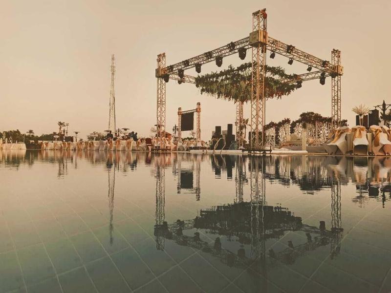 Tolip El Forsan Hotel Ismailia Bagian luar foto The stage at the 2008 festival